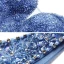 Sexy Ocean Blue Dancing Prom Dresses With Shawl 2021 A-Line / Princess Deep V-Neck Sleeveless Beading Glitter Tulle Floor-Length / Long Ruffle Backless Formal Dresses