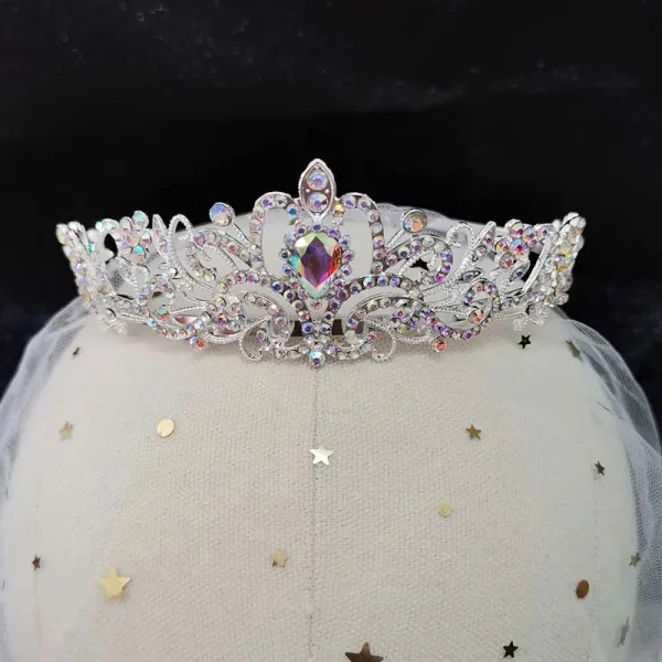 Affordable Gold Hair Comb Tiara Bridal Hair Accessories 2021 Metal Rhinestone Wedding Accessories