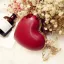 Amazing / Unique Burgundy PU Heart-shaped Clutch Bags 2021