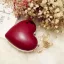 Amazing / Unique Burgundy PU Heart-shaped Clutch Bags 2021