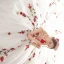 Blomsterfe Elfenben Rose Bryllups Brudekjoler 2021 Ballkjole Kjæreste Uten Ermer Ryggløse Appliques Blonder Blomst Beading Cathedral Train Buste