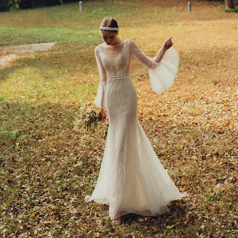 princess polly baby blue dress Spaghetti Straps Crepe Backless Wedding Dress Plus Size Zipper Cowl  Trailing Custom Made Sheath V Neck Bridal Gowns With Train sold by Little  Maven on Storenvy main image 0