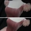 Vintage / Retro Pearl Pink Dancing Prom Dresses 2021 Ball Gown Square Neckline Short Sleeve Spotted Tulle Tea-length Ruffle Backless Formal Dresses