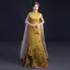 Chinese style Yellow Cheongsam / Qipao 2021 Trumpet / Mermaid High Neck Short Sleeve Butterfly Printing Watteau Train Formal Dresses