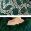 Luxury / Gorgeous Red Carpet Green Evening Dresses  2021 Trumpet / Mermaid Square Neckline Sleeveless Feather Beading Sequins Split Front Watteau Train Ruffle Backless Formal Dresses