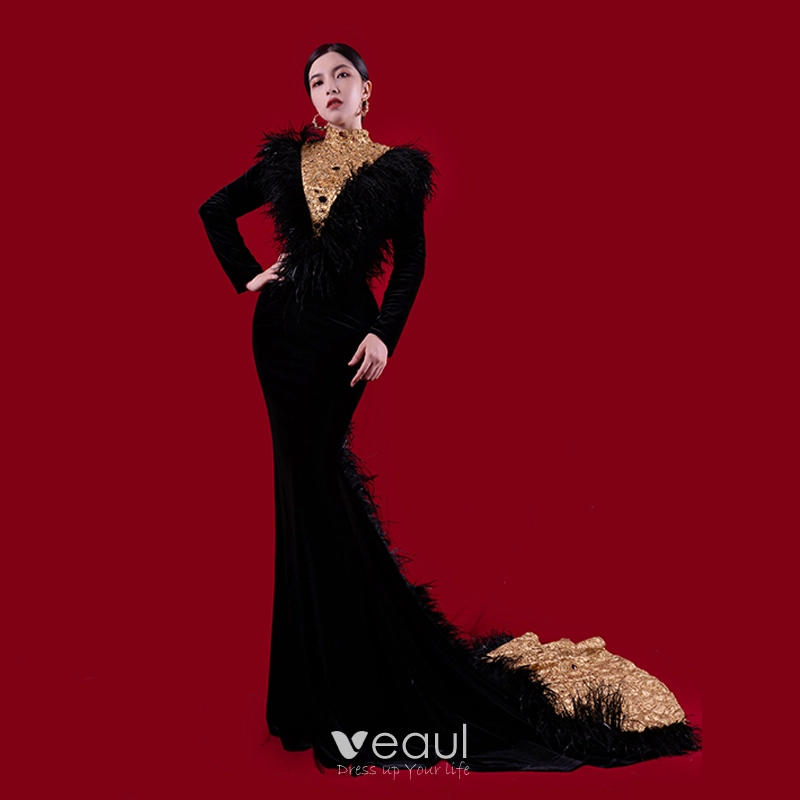 gold lulus dress Strapless Ombré Maxi Dress – Black to Red – aisl dresses