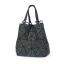 Unique Multi-Couleurs Lumineux Géométrique Carrés Sacs à bandoulière 2021 Holographique PU Réfléchissant Sacs Pour Femmes