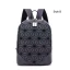 Mode Multi-Couleurs Lumineux Géométrique Sacs à dos 2021 PU Holographique Réfléchissant Sacs Pour Femmes