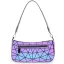 Mode Multi-Couleurs Lumineux Géométrique Carrés Sac à main Sacs à bandoulière 2021 PU Holographique Réfléchissant Sacs Pour Femmes