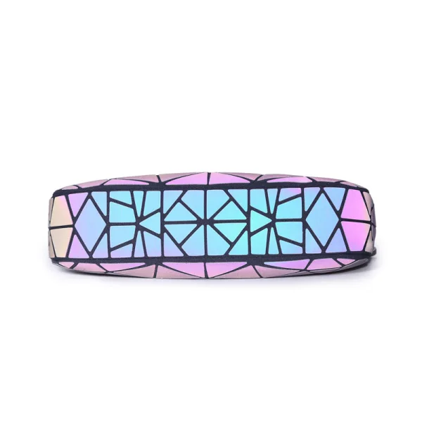 Mode Multi-Couleurs Lumineux Géométrique Carrés Sac à main Sacs à bandoulière 2021 PU Holographique Réfléchissant Sacs Pour Femmes