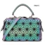 Amazing / Unique Multi-Colors Luminous Geometric Square Handbag Messenger Bag 2021 PU Reflective Holographic Casual Women's Bags