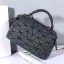Amazing / Unique Multi-Colors Luminous Geometric Square Handbag Messenger Bag 2021 PU Reflective Holographic Casual Women's Bags