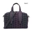 Rainbow Multi-Colors Luminous Geometric Square Handbag Messenger Bag 2021 PU Reflective Holographic Casual Women's Bags