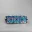 Eye-catching Multi-Colors Geometric Laser Shoulder Bags 2021 PU Reflective Casual Women's Bags