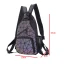 Fashion Multi-Colors Luminous Geometric Backpacks Shoulder Bags 2021 PU Holographic Reflective Casual Women's Bags