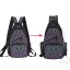 Fashion Multi-Colors Luminous Geometric Backpacks Shoulder Bags 2021 PU Holographic Reflective Casual Women's Bags