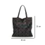 Fashion Multi-Colors Luminous Geometric Shoulder Bags Handbag 2021 PU Reflective Holographic Street Wear Women's Bags