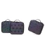 Eye-catching Luminous Geometric Square Makeup Bag 2021 PU Reflective Holographic Women's Bags