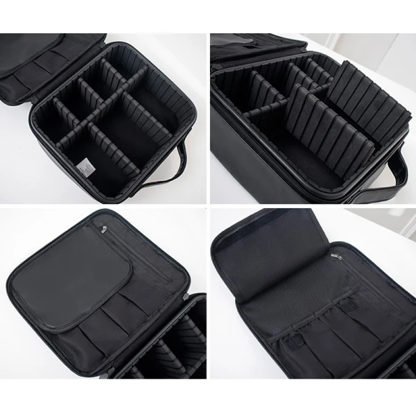 Eye-catching Luminous Geometric Square Makeup Bag 2021 PU Reflective Holographic Women's Bags