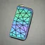 Amazing / Unique Multi-Colors Luminous Geometric Square Wallet 2021 PU Reflective Holographic Casual Women's Bags