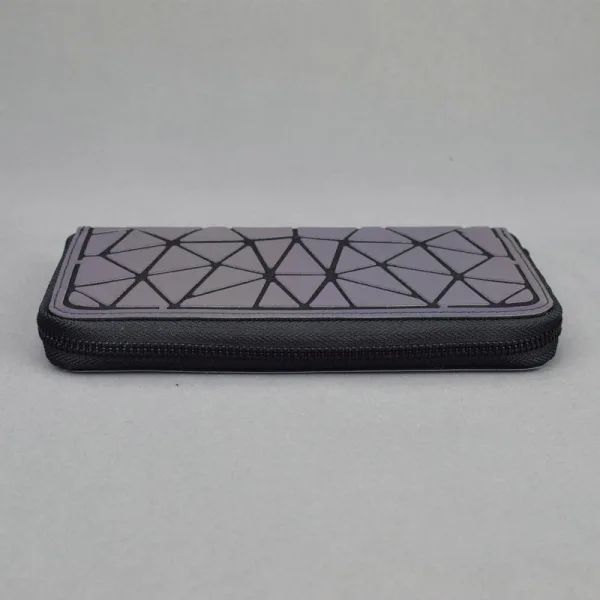Amazing / Unique Multi-Colors Luminous Geometric Square Wallet 2021 PU Reflective Holographic Casual Women's Bags
