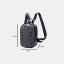 Multi-Colors Luminous Geometric Backpacks 2021 PU Reflective Holographic Casual Women's Bags