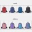 Multi-Colors Luminous Geometric Backpacks 2021 PU Reflective Holographic Casual Women's Bags