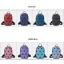 Multi-Colors Luminous Geometric Backpacks 2021 PU Reflective Holographic Casual Women's Bags