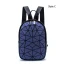 Multi-Colors Luminous Geometric Backpacks 2021 PU Reflective Holographic Casual Women's Bags