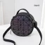 Multi-Colors Luminous Geometric Round Shoulder Bags Messenger Bag 2021 PU Reflective Holographic Casual Women's Bags