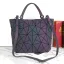 Eye-catching Multi-Colors Luminous Geometric Shoulder Bags Messenger Bag 2021 PU Reflective Holographic Casual Women's Bags
