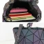 Eye-catching Multi-Colors Luminous Geometric Shoulder Bags Messenger Bag 2021 PU Reflective Holographic Casual Women's Bags