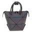 Amazing / Unique Multi-Colors Foldable Luminous Geometric Square Handbag 2021 PU Reflective Holographic Casual Women's Bags