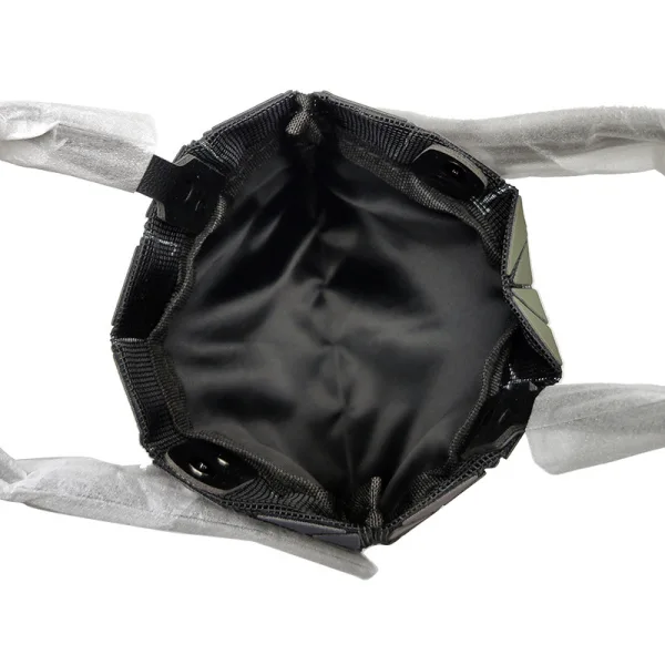 Multi-Couleurs Pliable Lumineux Géométrique Carrés Sac à main 2021 PU Réfléchissant Holographique Désinvolte Sacs Pour Femmes