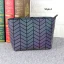 Amazing / Unique Multi-Colors Luminous Geometric Messenger Bag 2021 PU Holographic Reflective Women's Bags