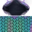Mode Multi-Couleurs Lumineux Géométrique Carrés Sacs à bandoulière Sac à main 2021 PU Réfléchissant Holographique Sacs Pour Femmes