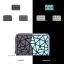 Mode Multi-Kleuren Lichtgevend Geometrische Vierkante Portemonnee 2021 PU Holografisch Reflecterend Dames Tassen
