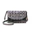 Rainbow Multi-Colors Luminous Geometric Square Messenger Bag Shoulder Bags 2021 PU Holographic Reflective Women's Bags