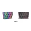 Fashion Multi-Colors Luminous Geometric Square Shoulder Bags Messenger Bag 2021 PU Reflective Holographic Street Wear Women's Bags