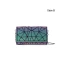Fashion Multi-Colors Luminous Geometric Square Messenger Bag 2021 PU Reflective Holographic Casual Women's Bags
