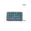 Fashion Multi-Colors Luminous Geometric Square Messenger Bag 2021 PU Reflective Holographic Casual Women's Bags