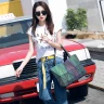 Amazing / Unique Luminous Geometric Multi-Colors Shoulder Bags 2021 PU ...