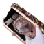 Mode Marron Faux Diamant Carrés Pochettes 2021