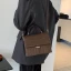 Fashion Brown Square Handbag Messenger Bag 2021 PU Casual Women's Bags