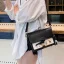 Lovely Black Cartoon Square Messenger Bag 2021 PU Women's Bags