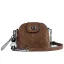 Vintage Brun Messenger Veske 2021 PU Casual Damer Vesker