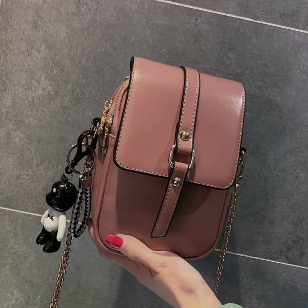 Fashion Brown Square Messenger Bag 2021 PU Casual Women's Bags