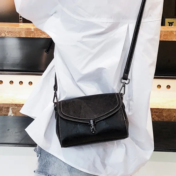 Fashion Green Square Messenger Bag 2021 PU Women's Bags