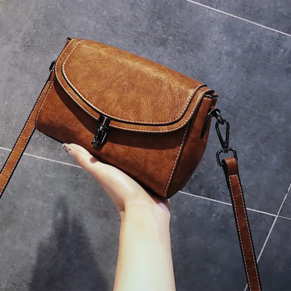 Fashion Green Square Messenger Bag 2021 PU Women's Bags