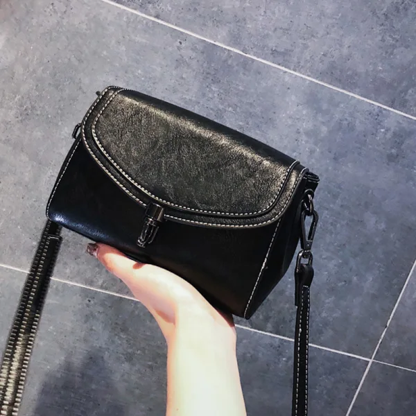 Fashion Green Square Messenger Bag 2021 PU Women's Bags